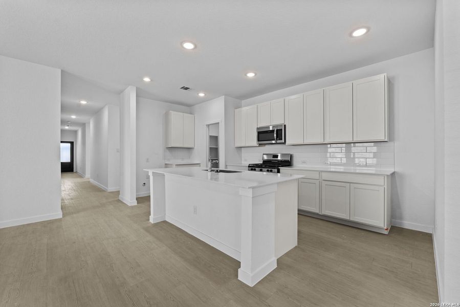Furnished interior view inside a new home in Grace Valley, Cibolo (Image 4).