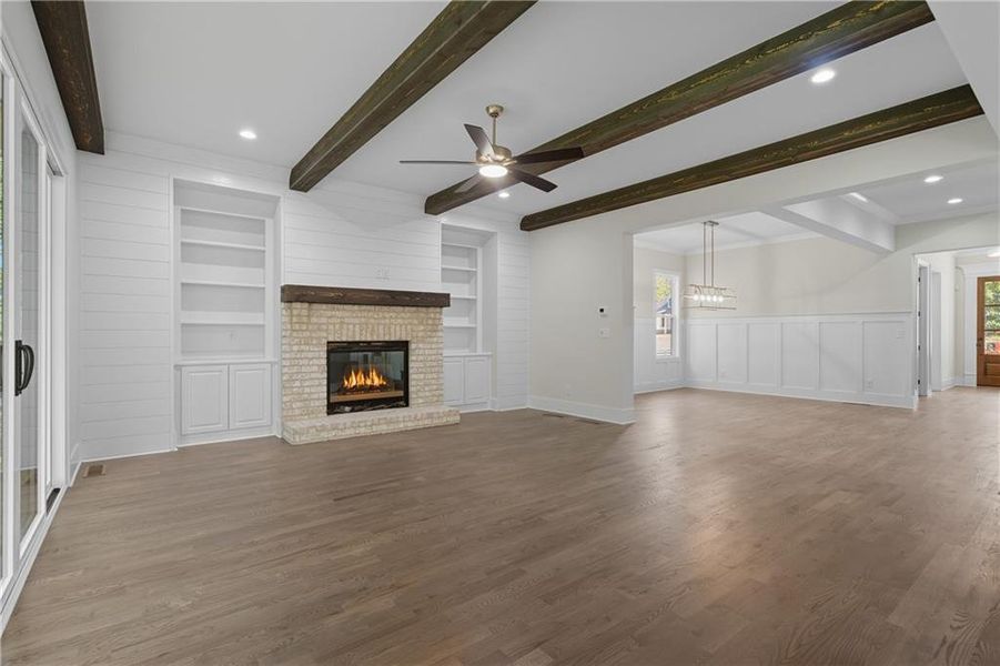 Spacious, unfurnished interior of a new home in , Canton (Image 32).