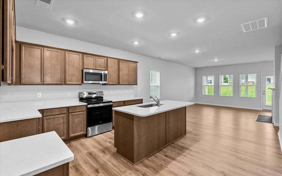 Furnished interior view inside a new home in Fieldstone, Lexington (Image 7).
