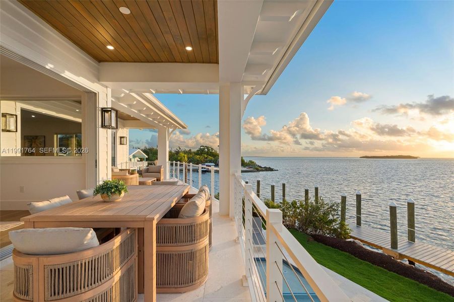 Exterior details and patio area of a home in , Key Largo (Image 21).