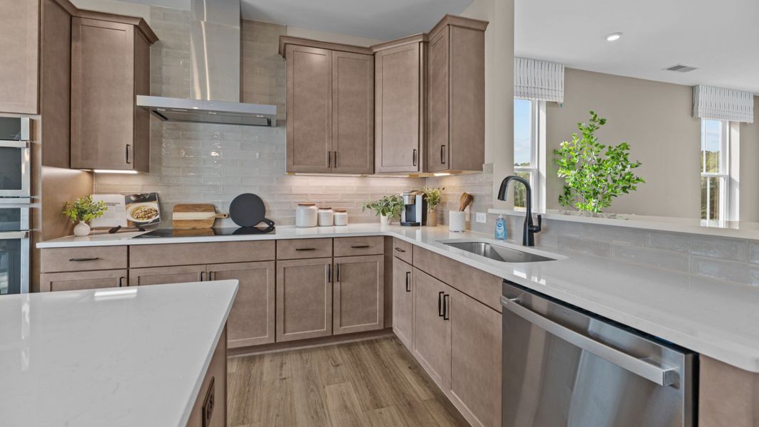 The Landon Plan at River District by DRB Homes in Charlotte, NC- Kitchen