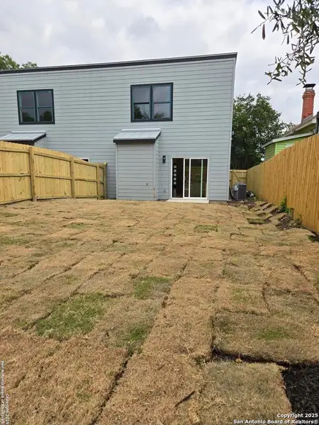 Exterior details and patio area of a home in , San Antonio (Image 3).