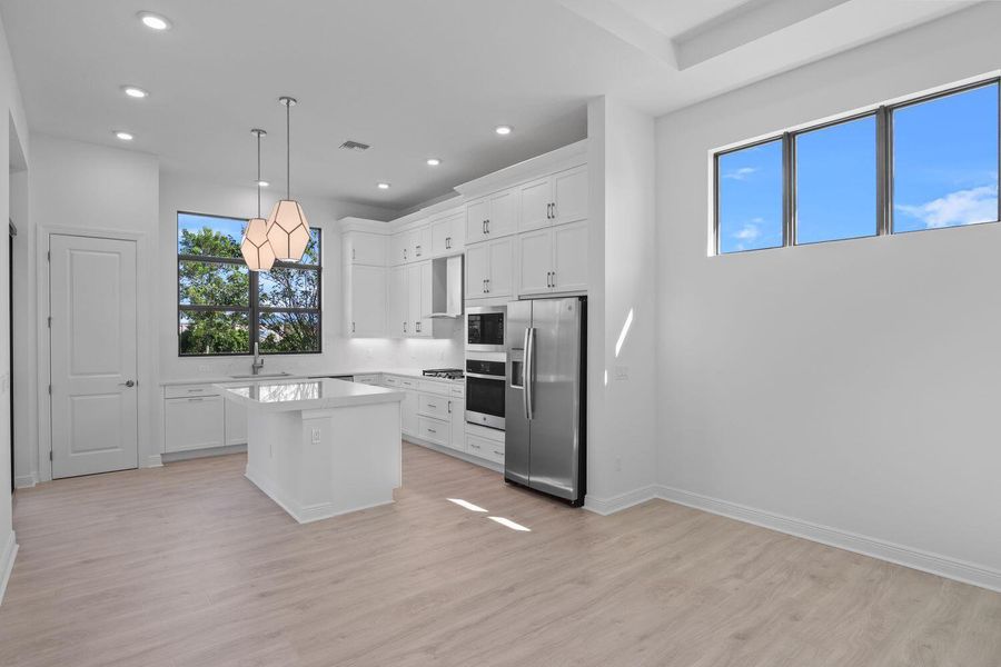 Furnished interior view inside a new home in Cresswind Palm Beach at Westlake, Westlake (Image 18).