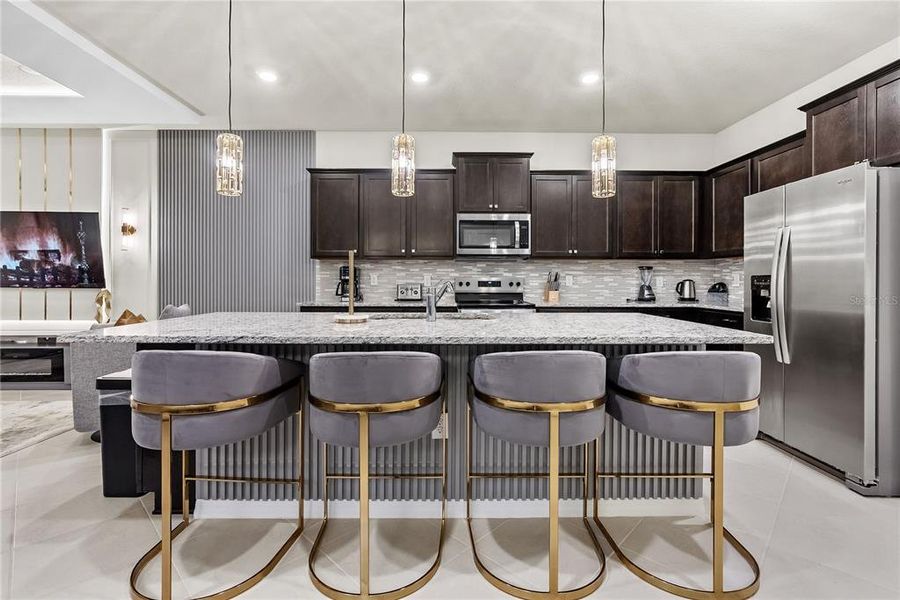 Furnished interior view inside a new home in , Clermont (Image 15). Furnished interior view inside a new home in , Clermont (Image 15).