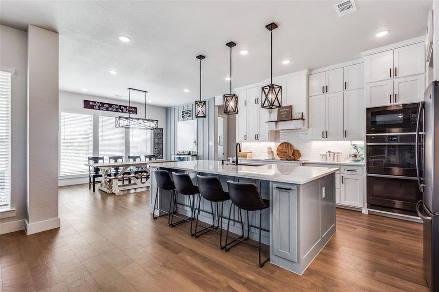 Furnished interior view inside a new home in , Van Alstyne (Image 4).
