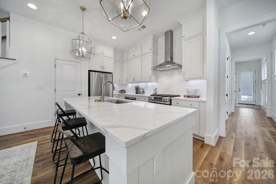 Furnished interior view inside a new home in , Fort Mill (Image 9).