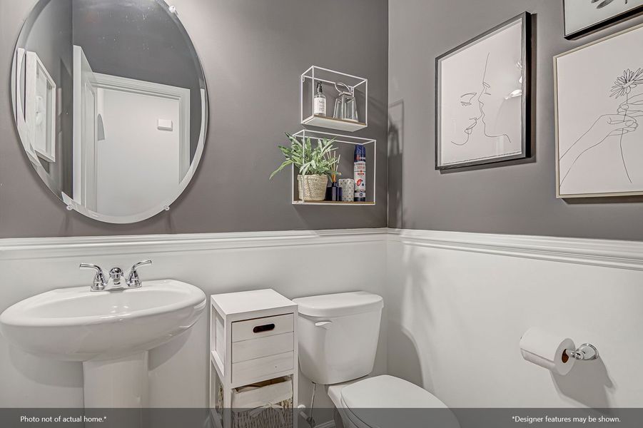 Furnished interior view inside a new home in Six Oaks, Summerville (Image 17).