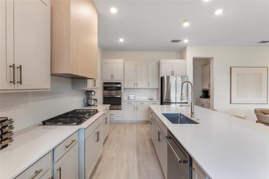 Furnished interior view inside a new home in Arden: The Waterford Collection, Loxahatchee (Image 38).