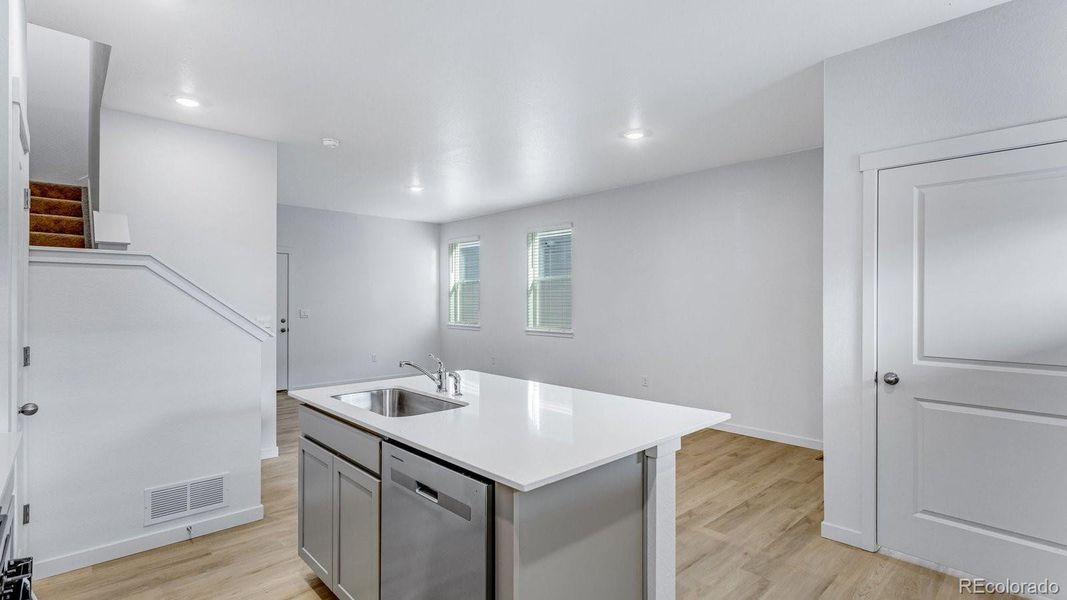 Furnished interior view inside a new home in Arcadia, Denver (Image 11).