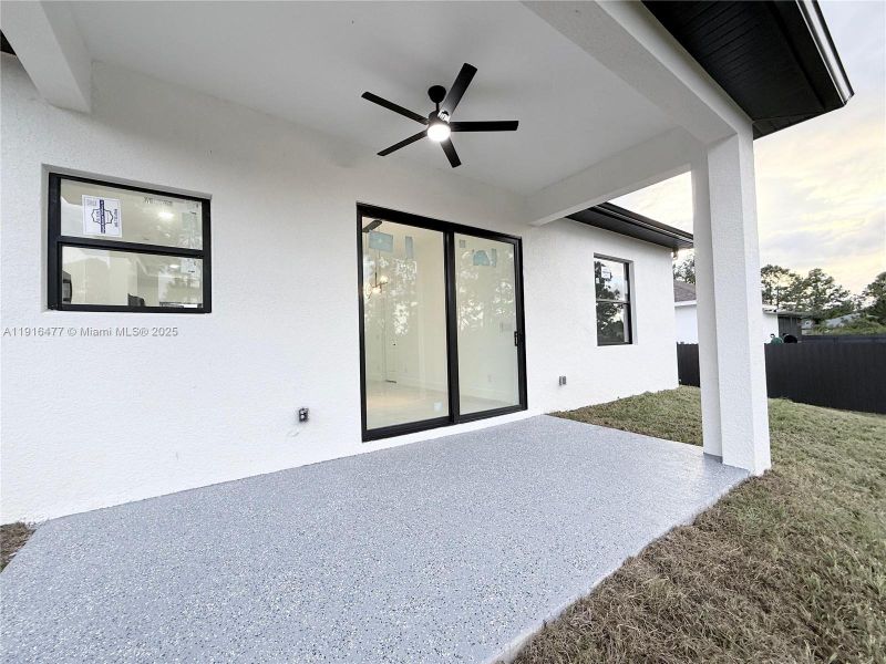 Exterior details and patio area of a home in , Lehigh Acres (Image 20). Exterior details and patio area of a home in , Lehigh Acres (Image 20).