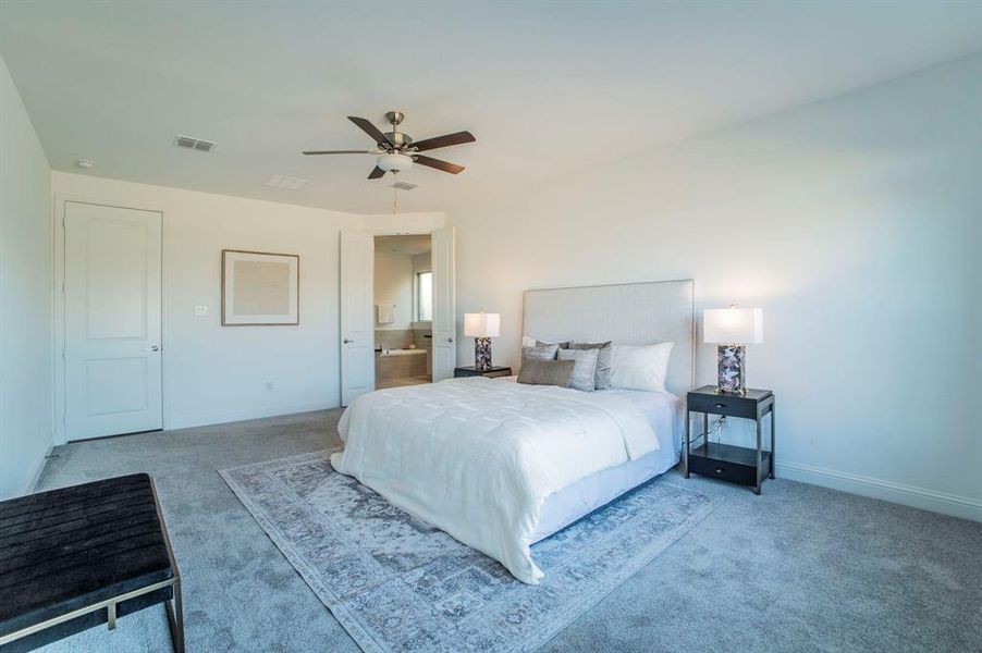 Furnished interior view inside a new home in The Ridge at Northlake, Northlake (Image 13).