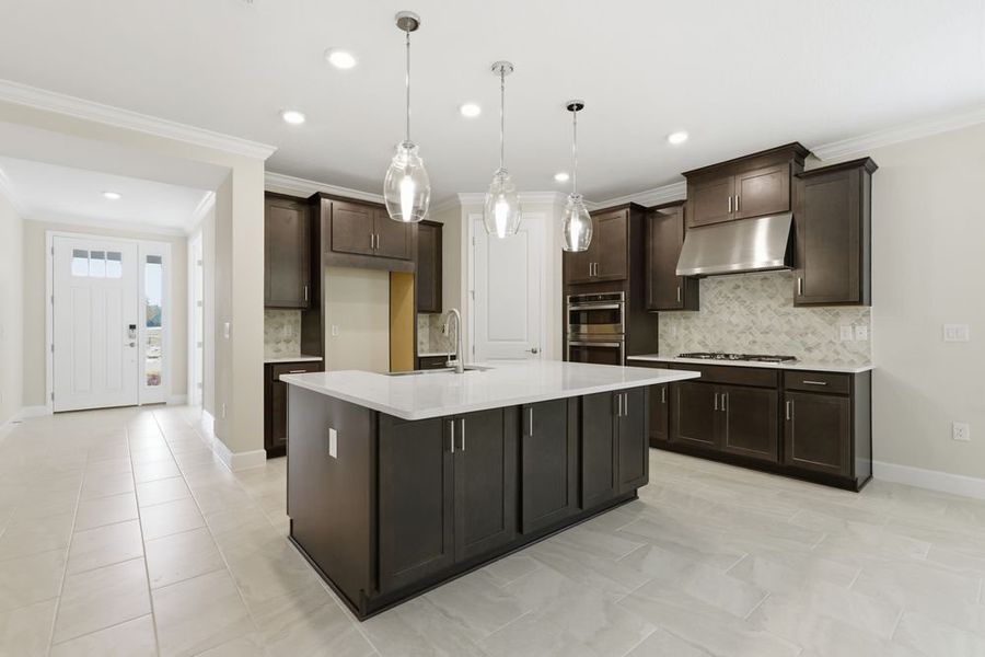 Furnished interior view inside a new home in Headwaters at Lofton Creek, Yulee (Image 9). Furnished interior view inside a new home in Headwaters at Lofton Creek, Yulee (Image 9).