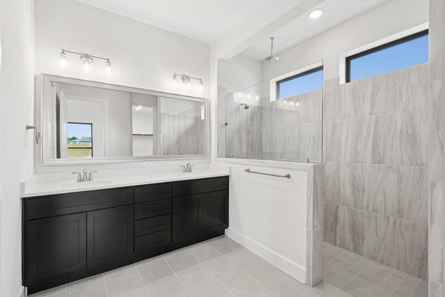 Furnished interior view inside a new home in ARTAVIA 45' Homesites, Conroe (Image 18).