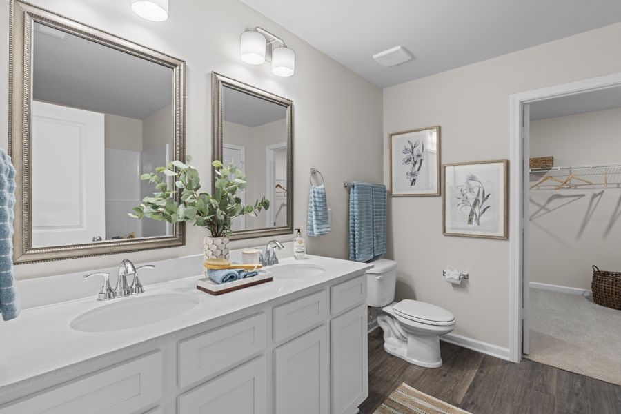 Representative furnished interior of a home built from the Alder Select N by McGuinn Homes in Broadway Lake, Anderson (Image 17).
