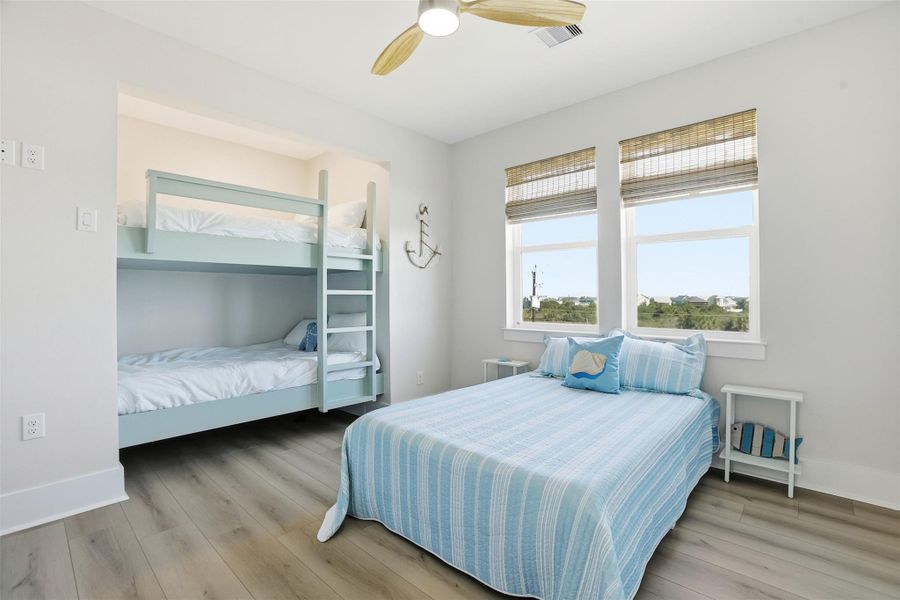 Furnished interior view inside a new home in , Galveston (Image 10).