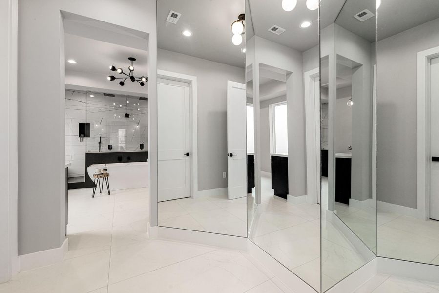 Furnished interior view inside a new home in , Houston (Image 18). Furnished interior view inside a new home in , Houston (Image 18).