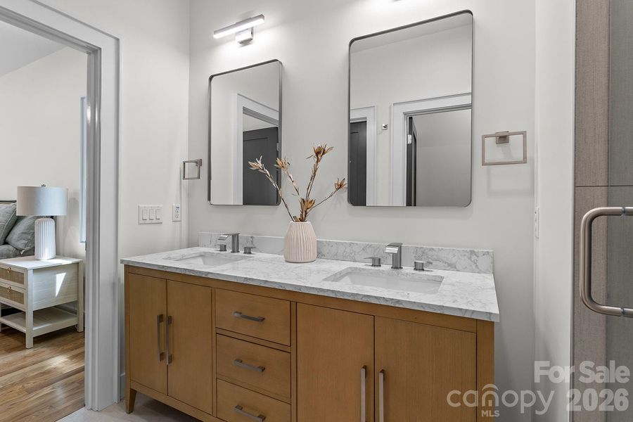 Furnished interior view inside a new home in , Asheville (Image 17).