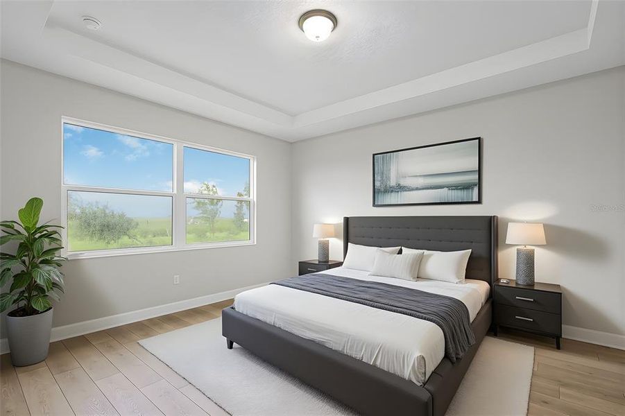 Furnished interior view inside a new home in Cresswind at Lake Harris, Tavares (Image 10).