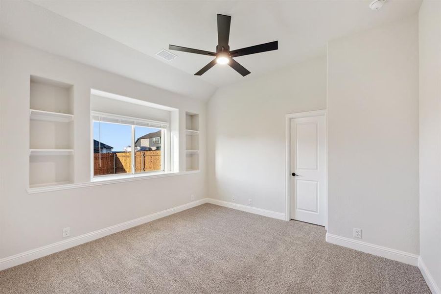 Spacious, unfurnished interior of a new home in Coyote Crossing, Godley (Image 33). Spacious, unfurnished interior of a new home in Coyote Crossing, Godley (Image 33).