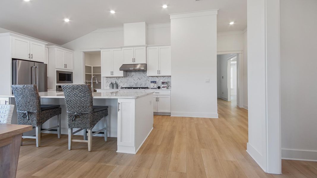 Representative furnished interior of a home built from the Jubilee by D.R. Horton in Breakfast Point East Phase II, Panama City Beach (Image 10).