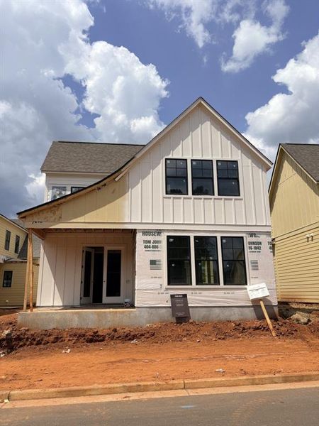 In-progress construction of a new home in , Watkinsville, GA (Image 4).