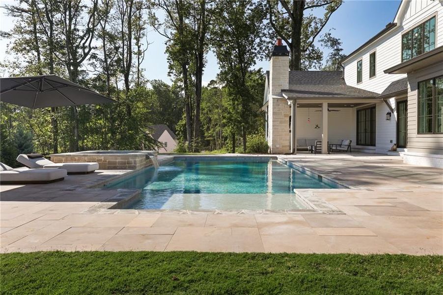 Front exterior of a new home in , Milton, GA, highlighting curb appeal (Image 28).