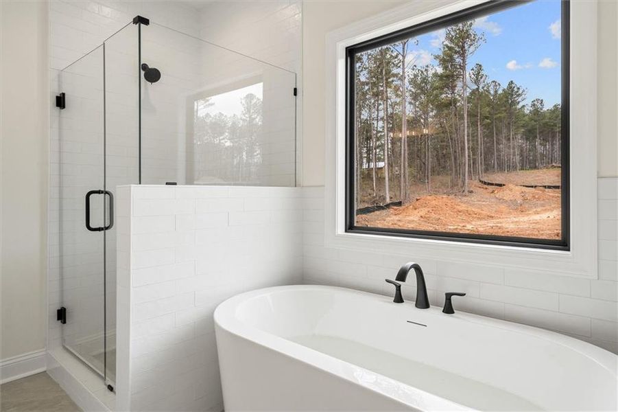 Furnished interior view inside a new home in , Rockmart (Image 10).