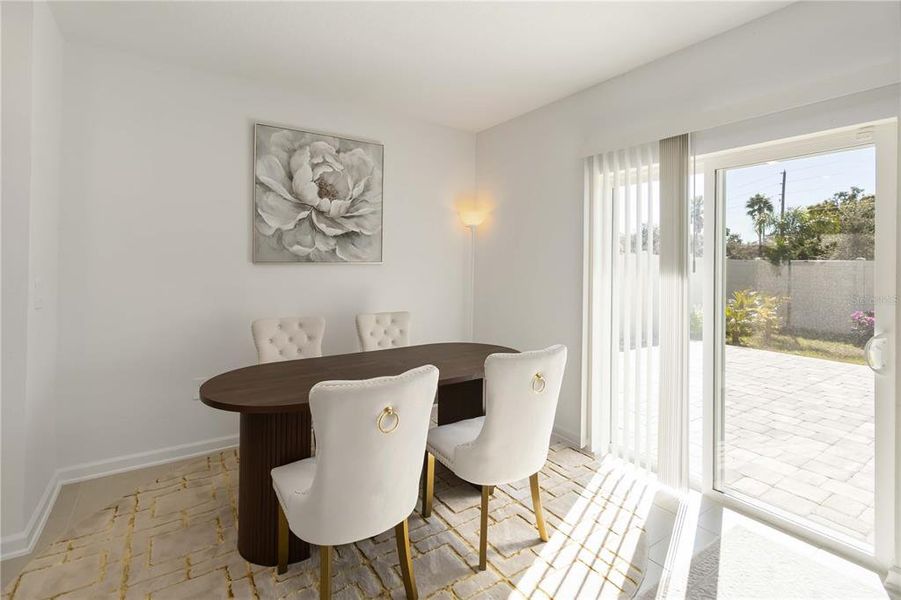 Furnished interior view inside a new home in Peace Creek Reserve: Manor Key Collection, Winter Haven (Image 16).