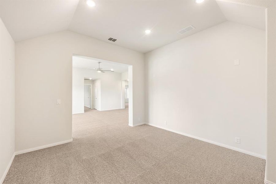 Spacious, unfurnished interior of a new home in Ridge Ranch Classic 50, Mesquite (Image 35). Spacious, unfurnished interior of a new home in Ridge Ranch Classic 50, Mesquite (Image 35).