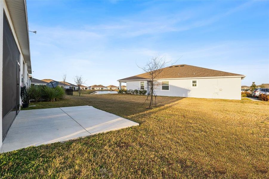 Exterior details and patio area of a home in , Wesley Chapel (Image 25).
