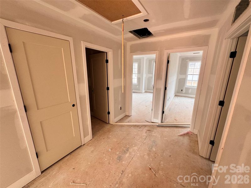 Upstairs hallway Upstairs hallway