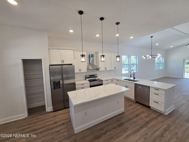 Furnished interior view inside a new home in , Jacksonville (Image 6).