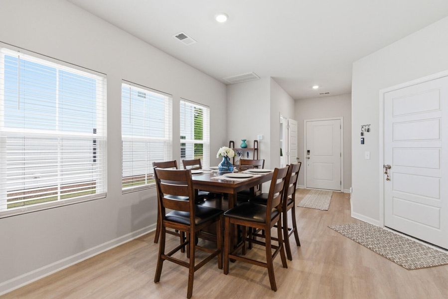 Furnished interior view inside a new home in , Charleston (Image 14).