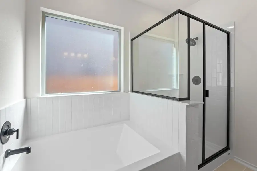 Furnished interior view inside a new home in Salerno - Heritage Collection, Round Rock (Image 7). Furnished interior view inside a new home in Salerno - Heritage Collection, Round Rock (Image 7).