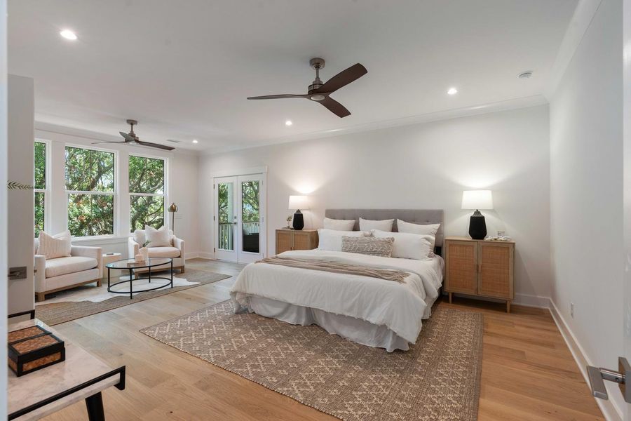 Furnished interior view inside a new home in , Isle Of Palms (Image 38). Furnished interior view inside a new home in , Isle Of Palms (Image 38).