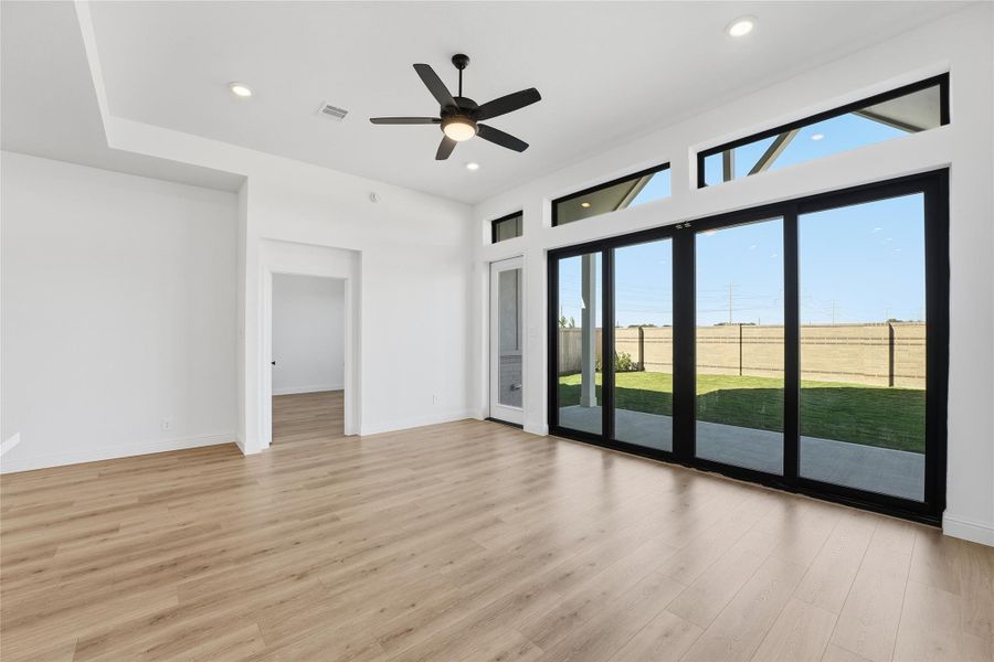 Spacious, unfurnished interior of a new home in , Cypress (Image 24).