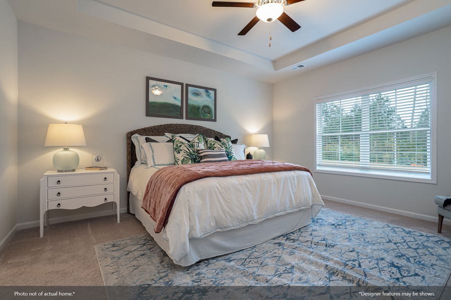 Furnished interior view inside a new home in Creekside Ridge, Batesburg-Leesville (Image 17).