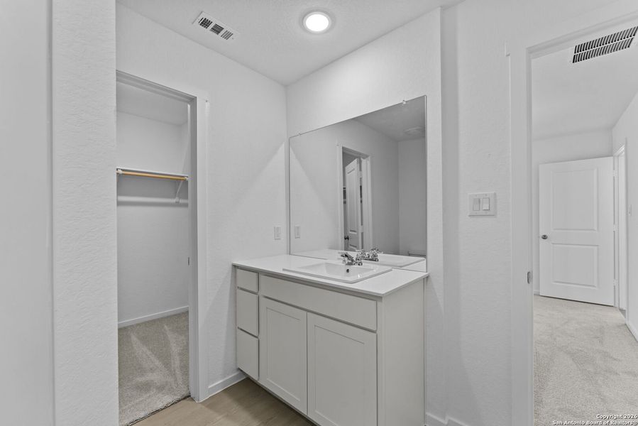 Furnished interior view inside a new home in , New Braunfels (Image 5).