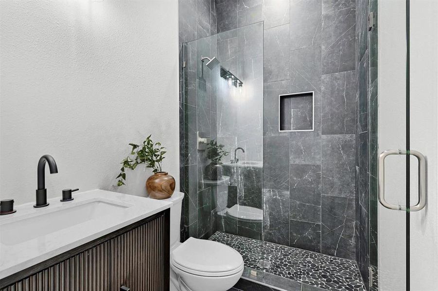 Furnished interior view inside a new home in , Pottsboro (Image 12).