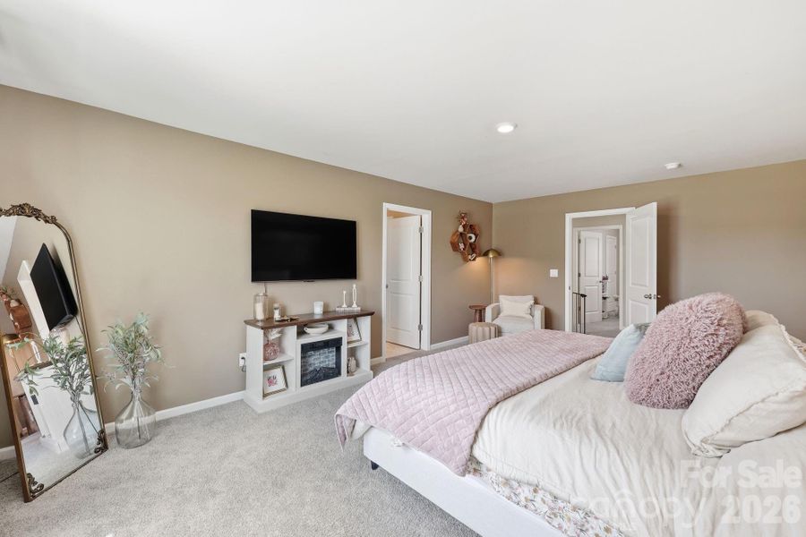 Furnished interior view inside a new home in , Fletcher (Image 19).
