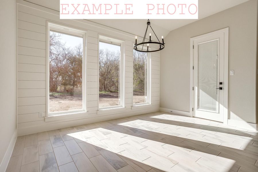 Representative unfurnished interior of a home built from the The Arlington by Kenmark Homes in Aledo Heights - Aledo ISD, Aledo (Image 14). Representative unfurnished interior of a home built from the The Arlington by Kenmark Homes in Aledo Heights - Aledo ISD, Aledo (Image 14).