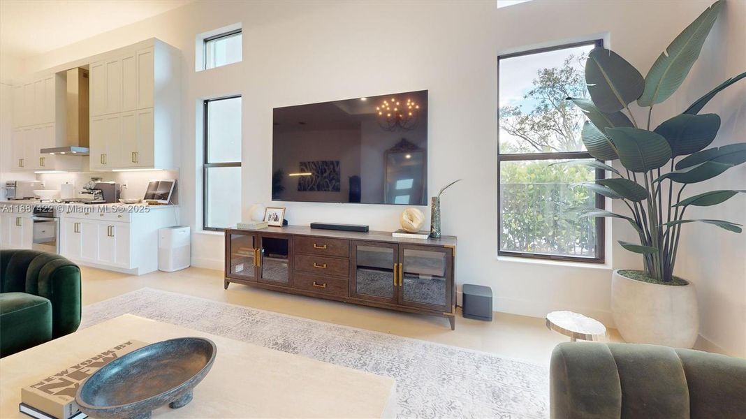 Furnished interior view inside a new home in , Boca Raton (Image 4). Furnished interior view inside a new home in , Boca Raton (Image 4).