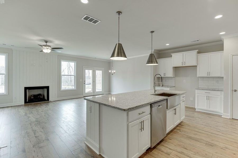 Furnished interior view inside a new home in , Sugar Hill (Image 12).
