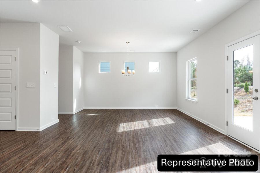 Spacious, unfurnished interior of a new home in Country Club Village, Salisbury (Image 14). Spacious, unfurnished interior of a new home in Country Club Village, Salisbury (Image 14).