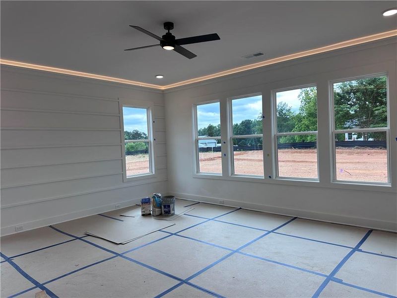In-progress construction of a new home in Glory Meadows, Gainesville, GA (Image 7).