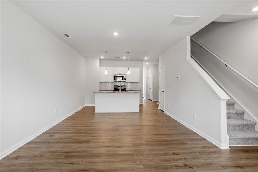 Spacious, unfurnished interior of a new home in Renaissance at White Oak, Garner (Image 13).
