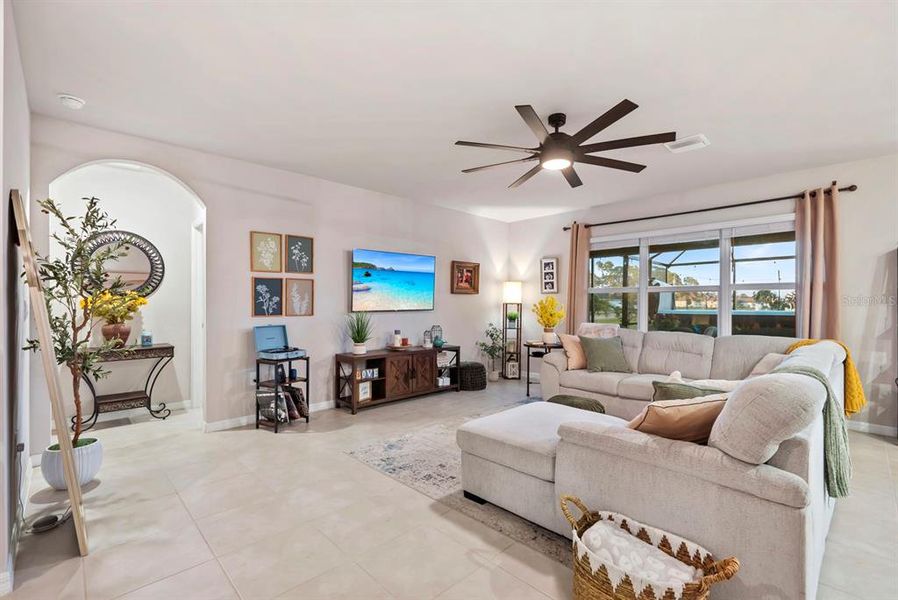 Furnished interior view inside a new home in , Punta Gorda (Image 11).