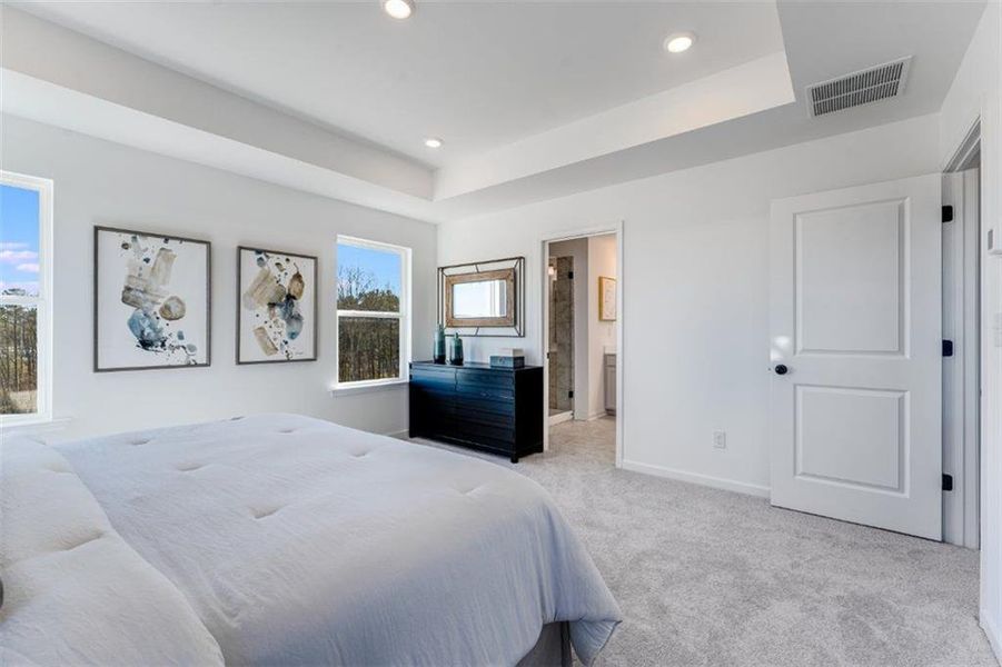 Furnished interior view inside a new home in Chandler Run, Tucker (Image 25).