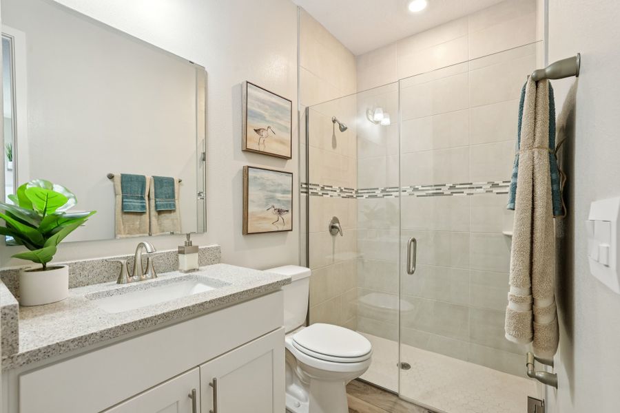 Representative furnished interior of a home built from the Atlantis by Maronda Homes in The Vue, Satellite Beach (Image 32).