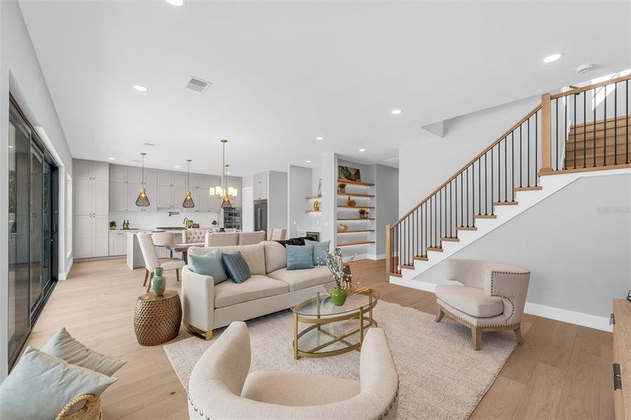 Furnished interior view inside a new home in College Park, Orlando (Image 15).